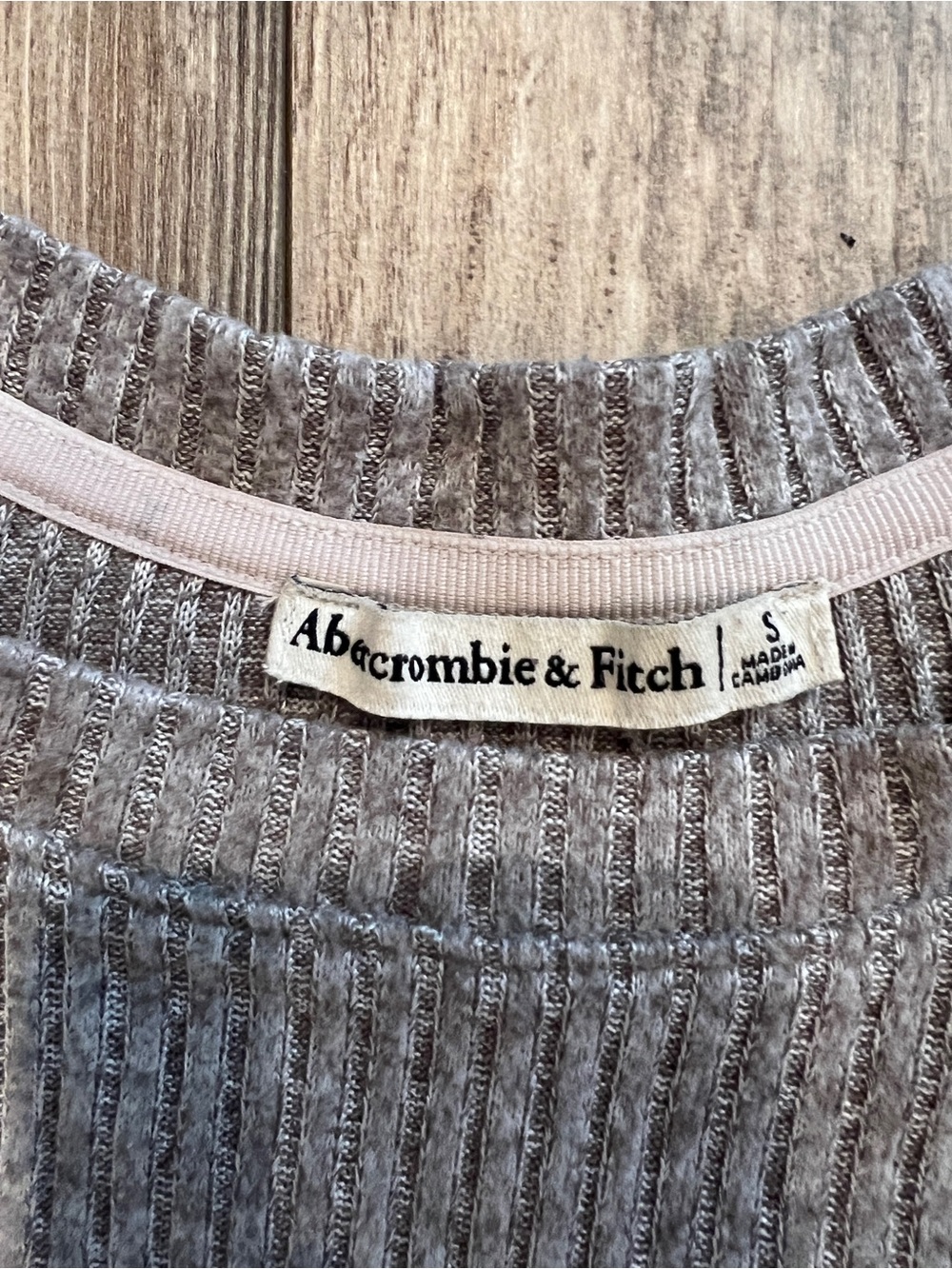 Cozy Ribbed Two-Piece Lounge Set - Gray - Picture 2 of 2